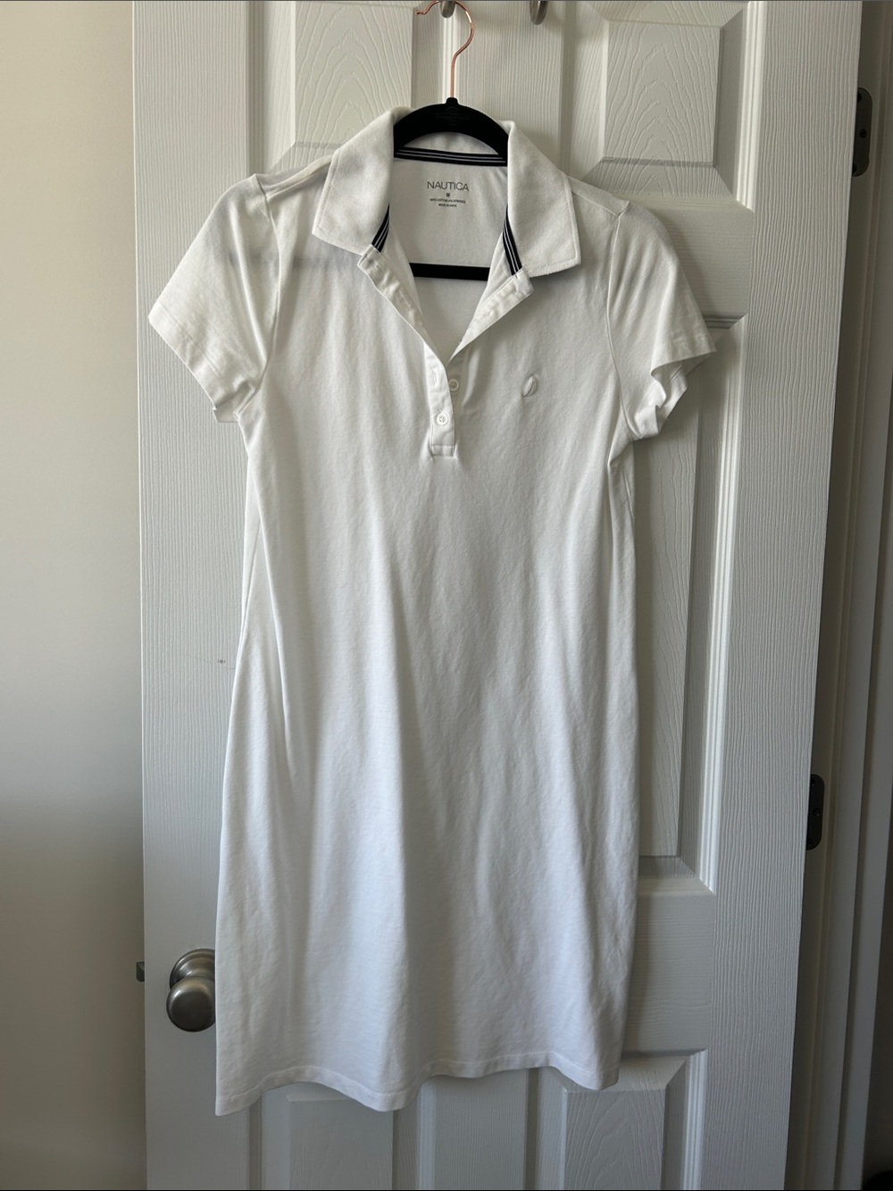 Nautica Women's White Polo Dress size medium